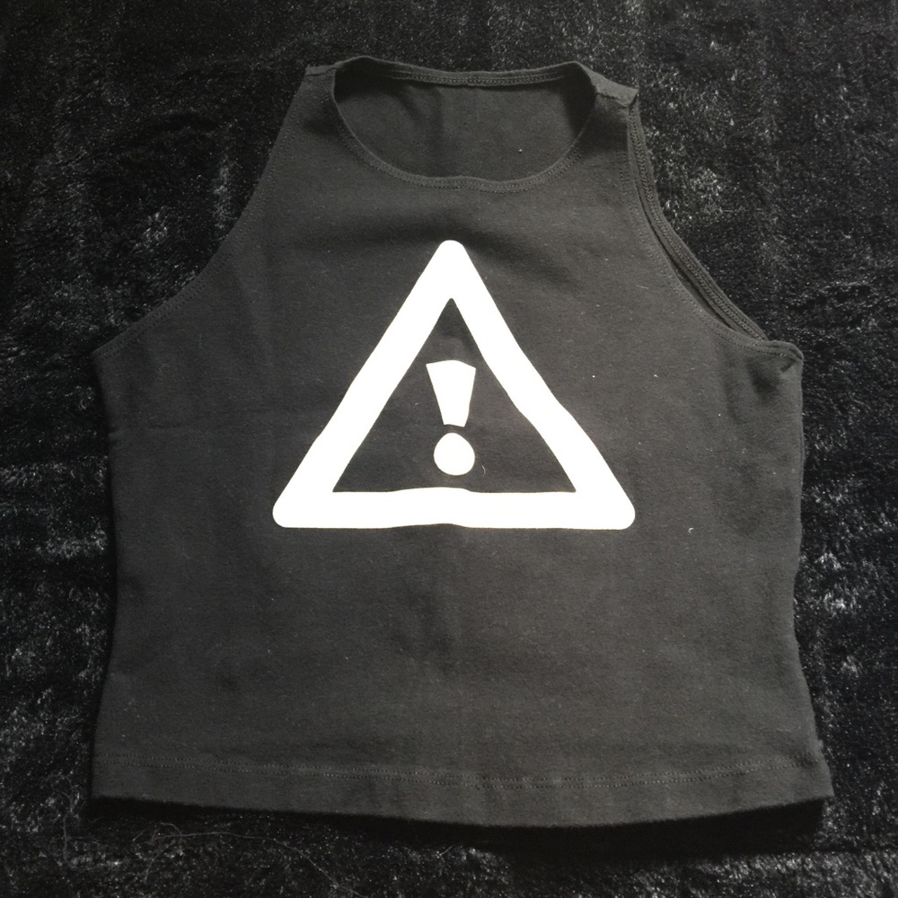 FLOSSTRADAMUS RAVE CROP TOP